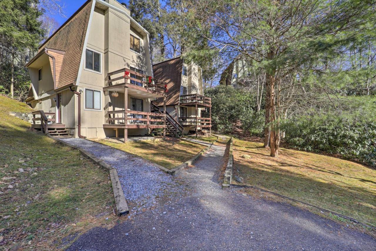 Banner Elk Mountain Retreat With Deck And Fireplace エクステリア 写真