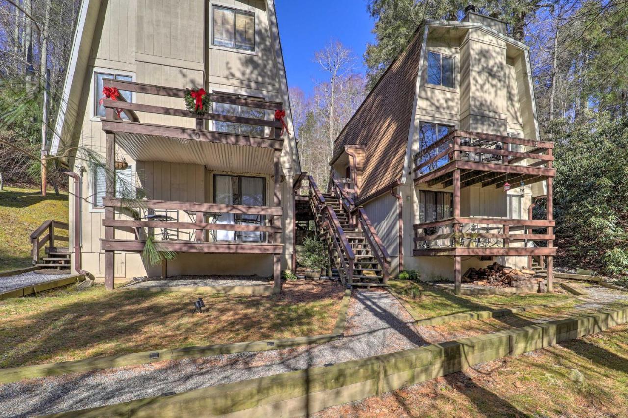 Banner Elk Mountain Retreat With Deck And Fireplace エクステリア 写真