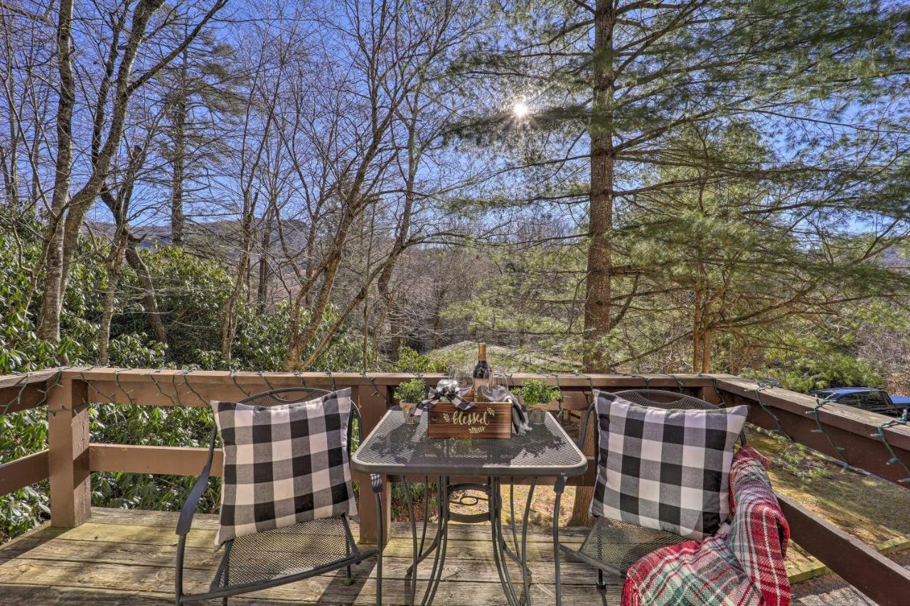 Banner Elk Mountain Retreat With Deck And Fireplace エクステリア 写真