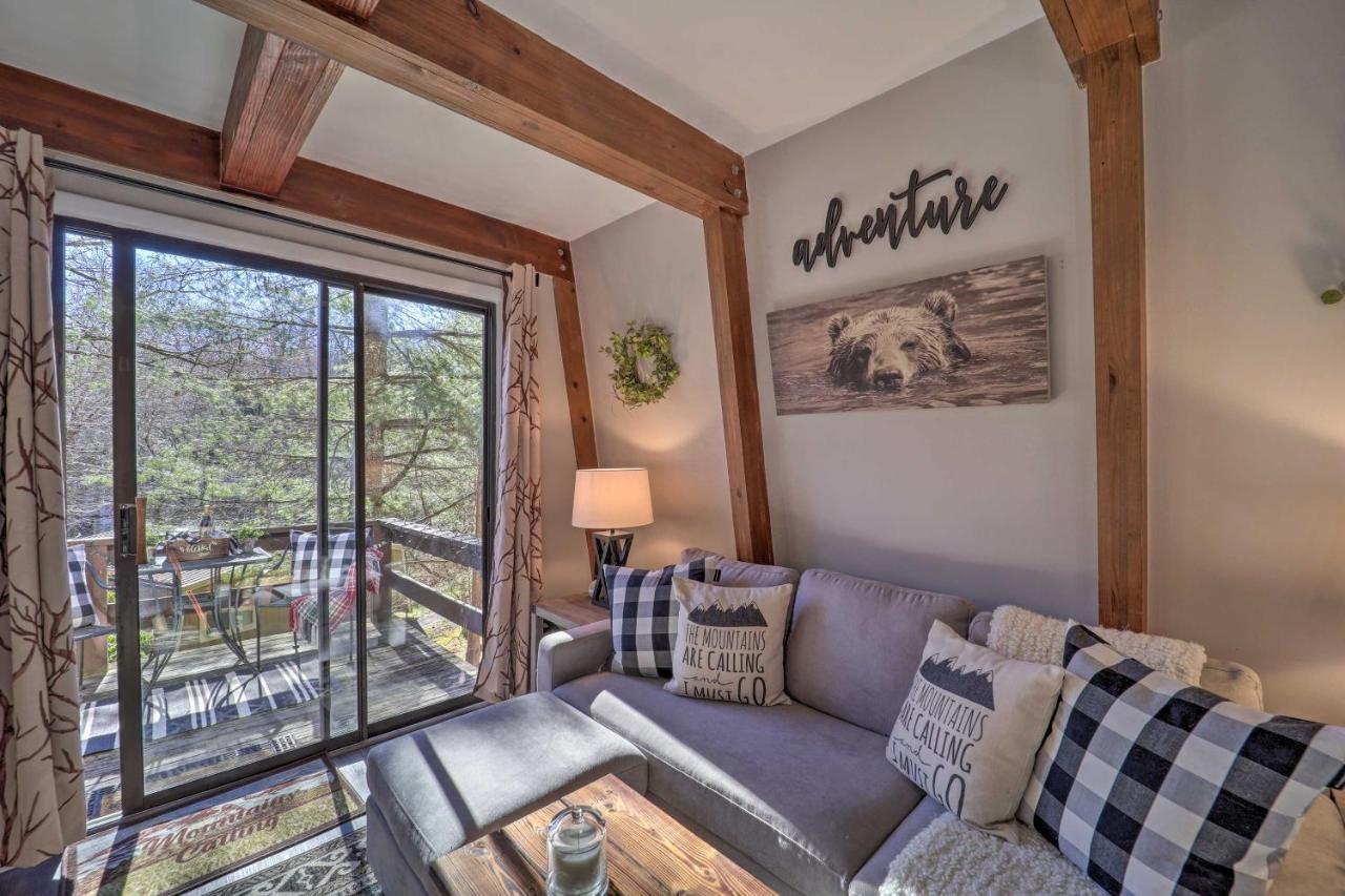 Banner Elk Mountain Retreat With Deck And Fireplace エクステリア 写真