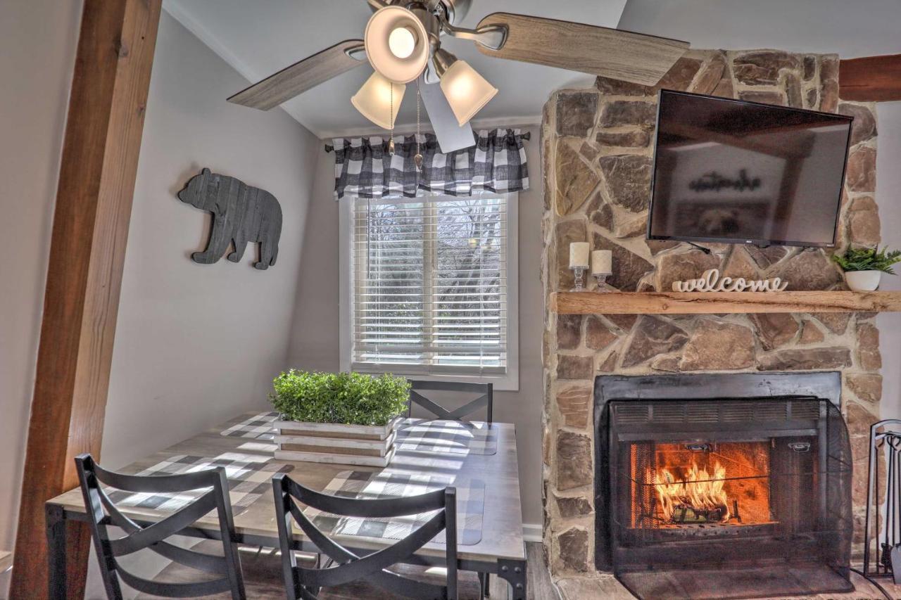 Banner Elk Mountain Retreat With Deck And Fireplace エクステリア 写真