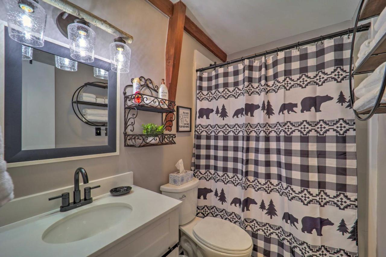 Banner Elk Mountain Retreat With Deck And Fireplace エクステリア 写真